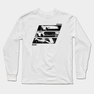 NISSAN DATSUN 240Z FAIRLADY Black 'N White Archive 2 Long Sleeve T-Shirt